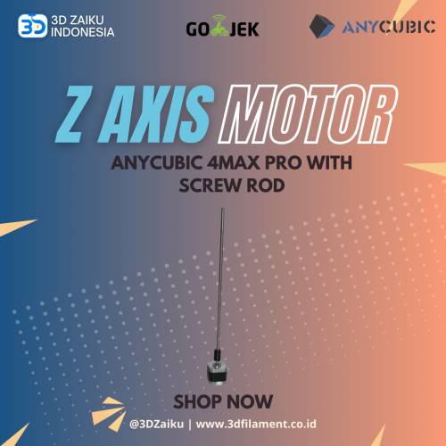 Anycubic 4MAX Pro Z Axis Motor with Screw Rod